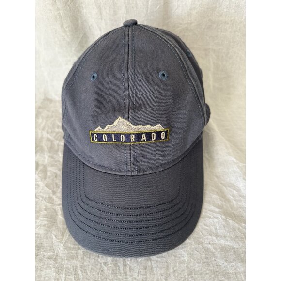 🌵4/$25 Colorado Ouray Sportswear Hat Baseball Cap OSFA Adjustable Blue - Picture 2 of 8